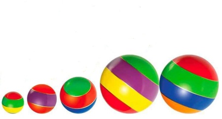 Купить Мячи резиновые (комплект из 5 мячей различного диаметра) в Навашине 